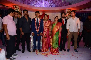 Celebrities at DVV Danayya Daughter Wedding Photos